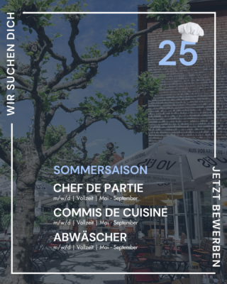 🍽️ Verstärkung gesucht für die Sommersaison! ☀️

Du liebst es, in der Gastronomie zu arbeiten und suchst eine spannende Herausforderung für den Sommer? Dann komm in unser Team im Hotel & Gasthaus Löwen! 🦁

Wir suchen ab Mai bis September:
- Chef de Partie (m/w/d)
- Commis de Cuisine (m/w/d)
- Abwäscher (m/w/d)

🔹 Vollzeit
🔹 Tolle Atmosphäre & motiviertes Team
🔹 Arbeiten, wo andere Urlaub machen

Jetzt bewerben und Teil unserer Löwen-Familie werden! 🦁💙

📩 ulmer@hotel-loewen.at

#hotellöwen #löwennofels #löwanofels #gasthausinfeldkirch #gastrojob #sommerjob #teamlöwen #arbeitenwoanderneurlaubmachen
